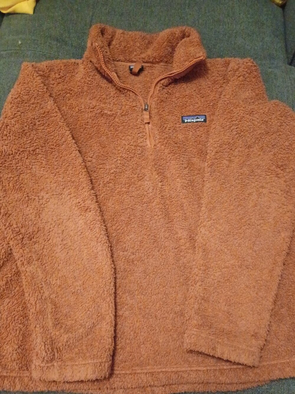 Patagonia Women's Los Gatos 1/4 -Zip Fleece Jacket Size XL Century Pink